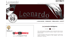 Desktop Screenshot of leonardointelligence.it